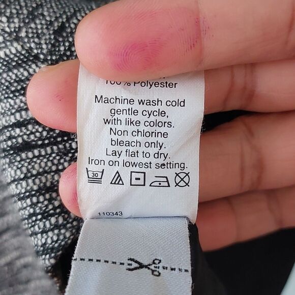 Madewell Anywhere Tweed Fix & Flare Mini Dress with Faux Leather Trim Size 8 - Picture 10 of 10